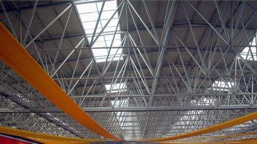 北安盘点螺栓球网架构件施工前的检验工作