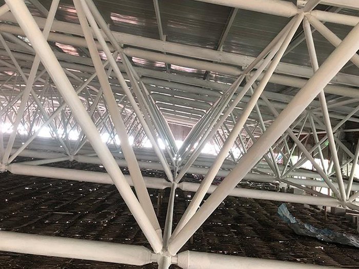 北安大型螺栓球网架施工厂家