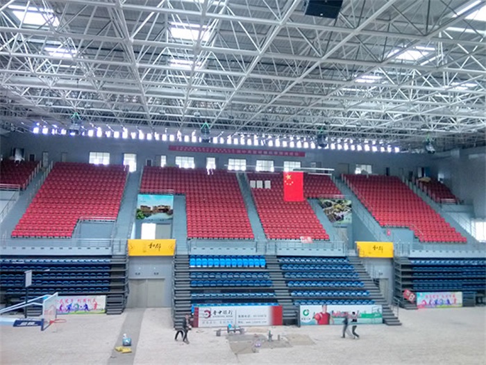 北安电厂体育馆网架加工